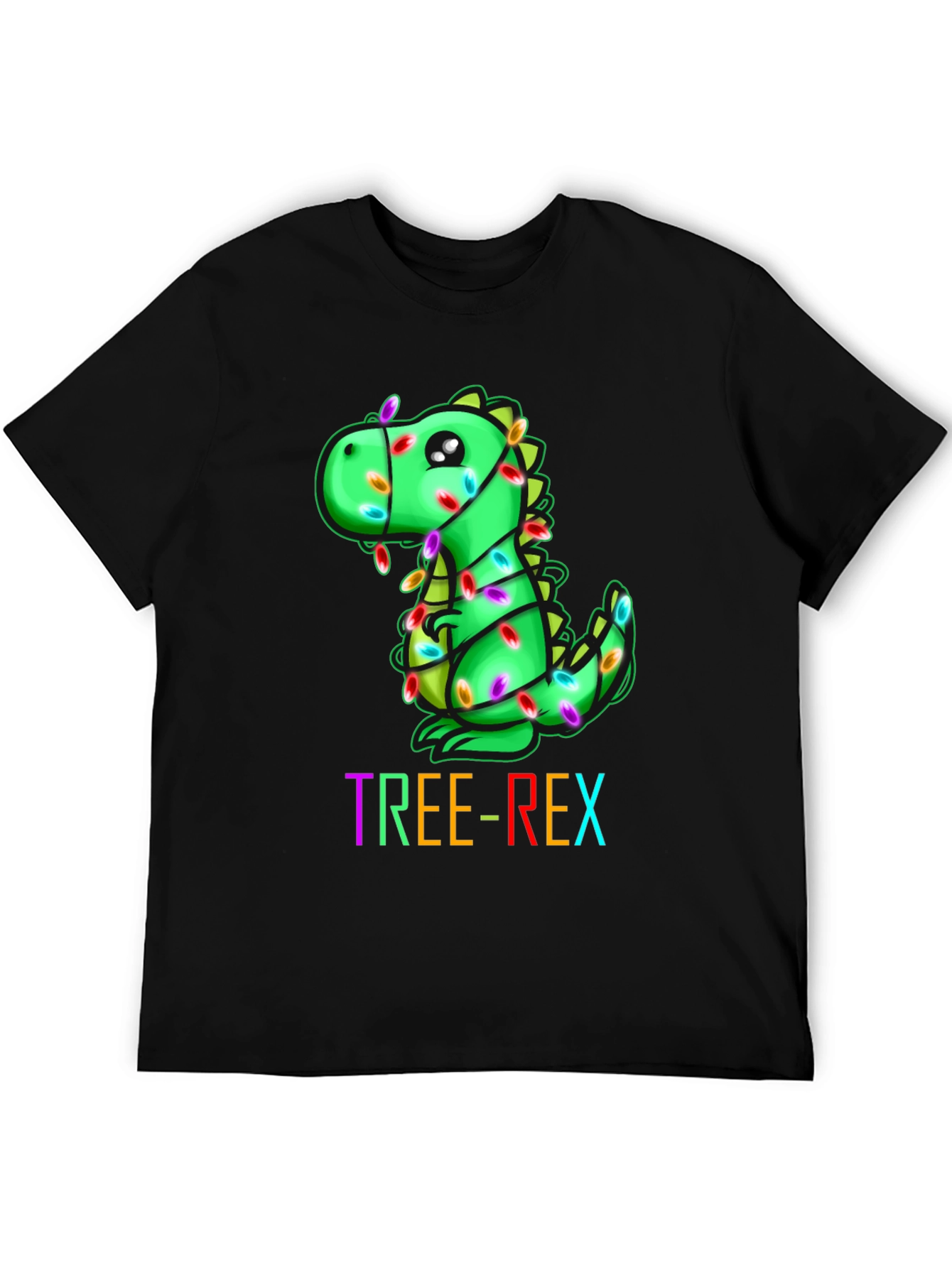 Tree-Rex Christmas T-Shirt - Dinosaur Holiday Tee