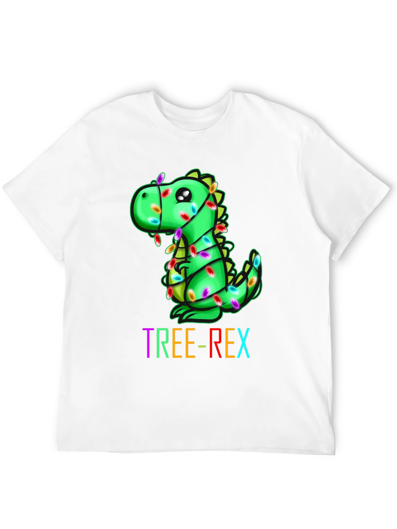 Tree-Rex Christmas T-Shirt - Dinosaur Holiday Tee