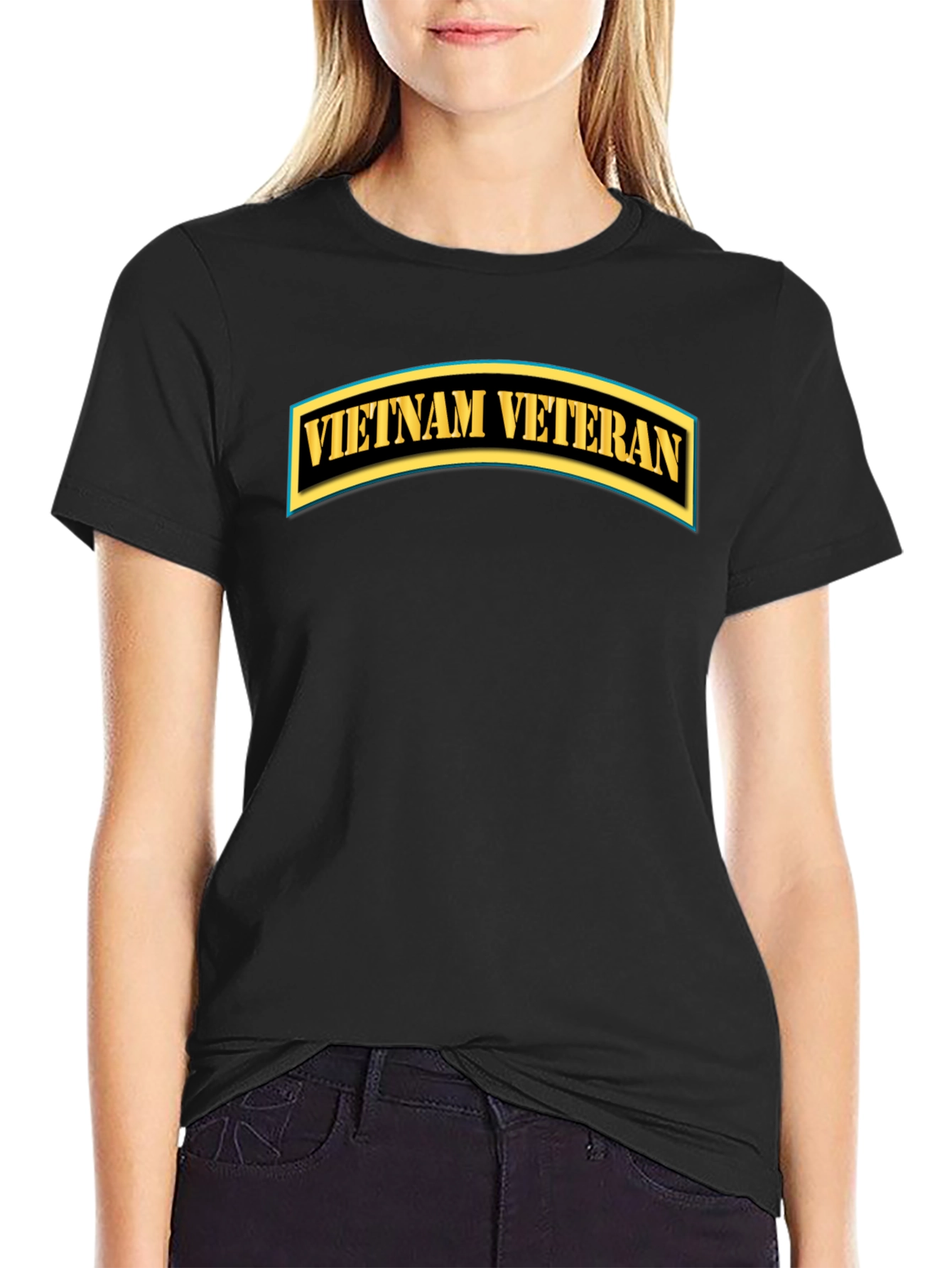 Vietnam Veteran Black T-Shirt