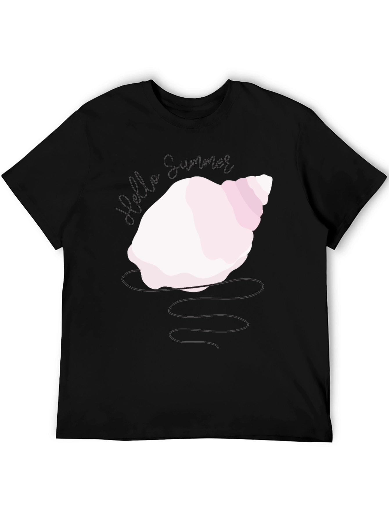 Hello Summer Seashell Graphic Tee
