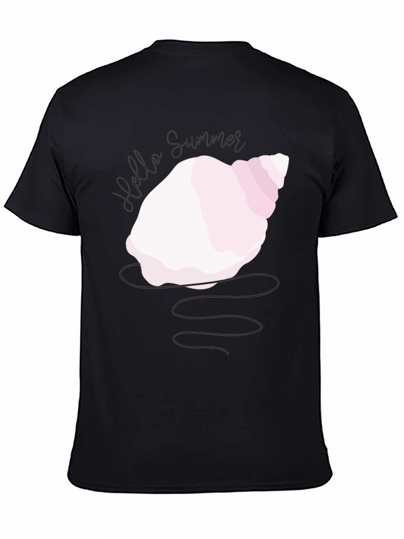 Hello Summer Seashell Graphic Tee