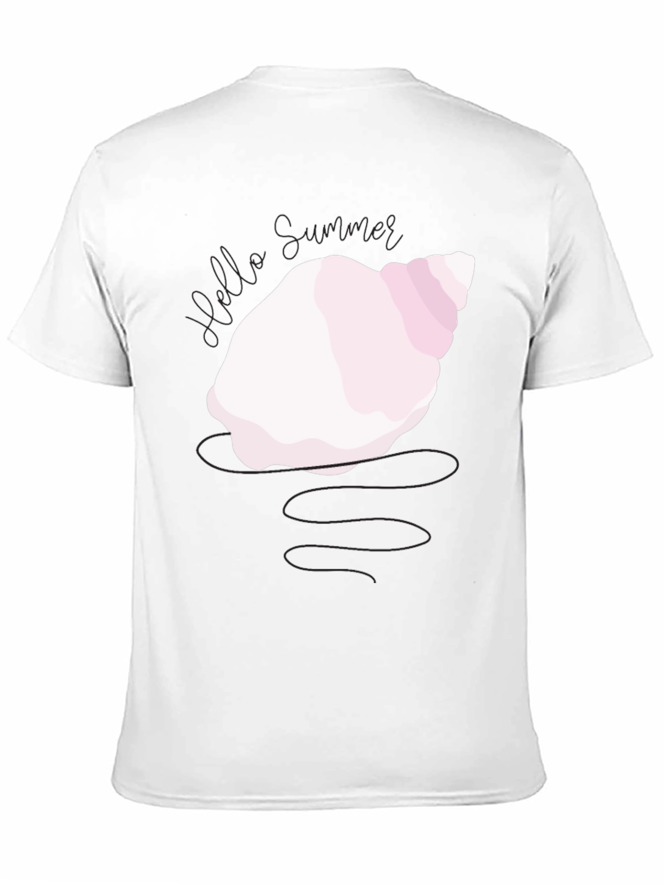 Hello Summer Seashell Graphic Tee