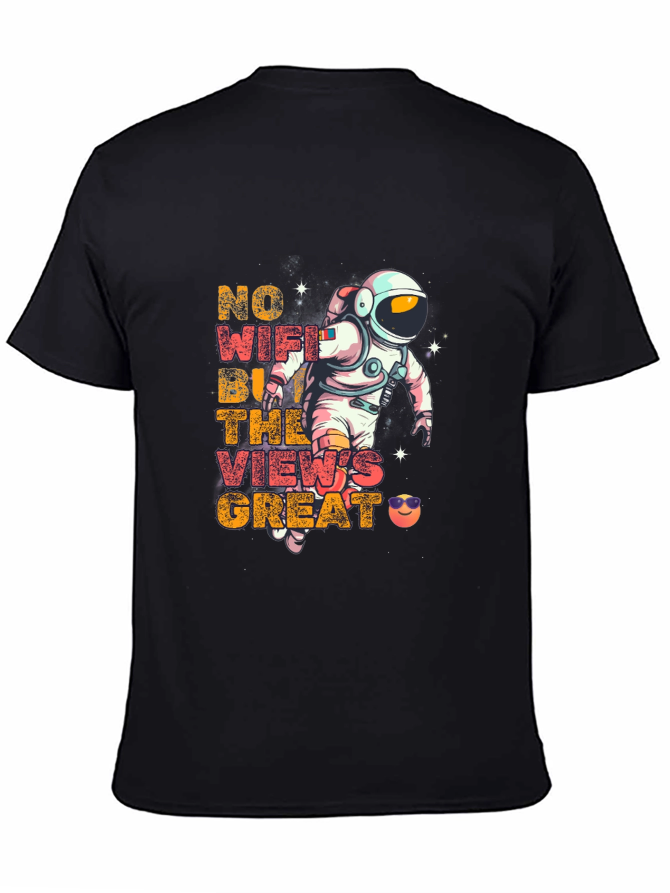 Astronaut No WiFi Graphic Tee