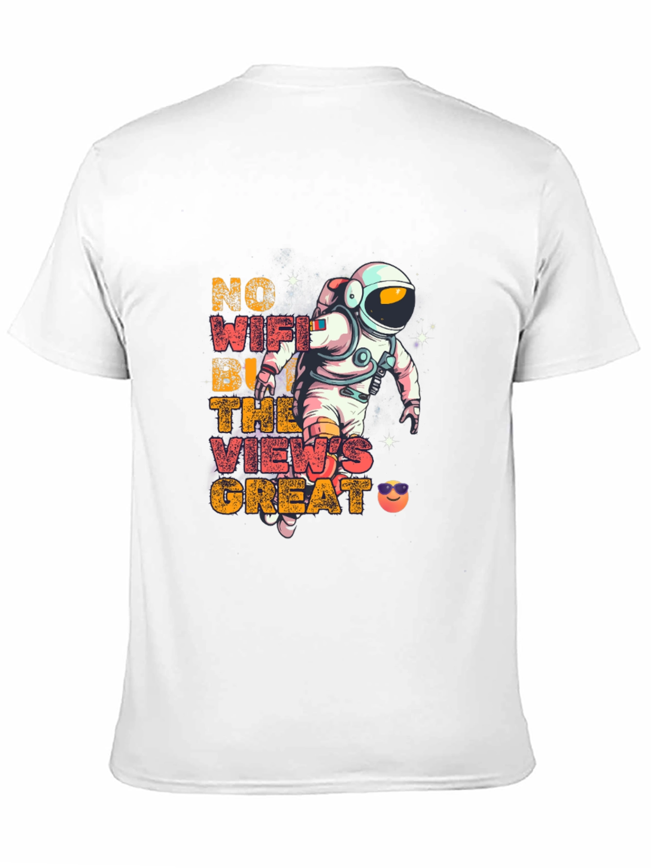 Astronaut No WiFi Graphic Tee