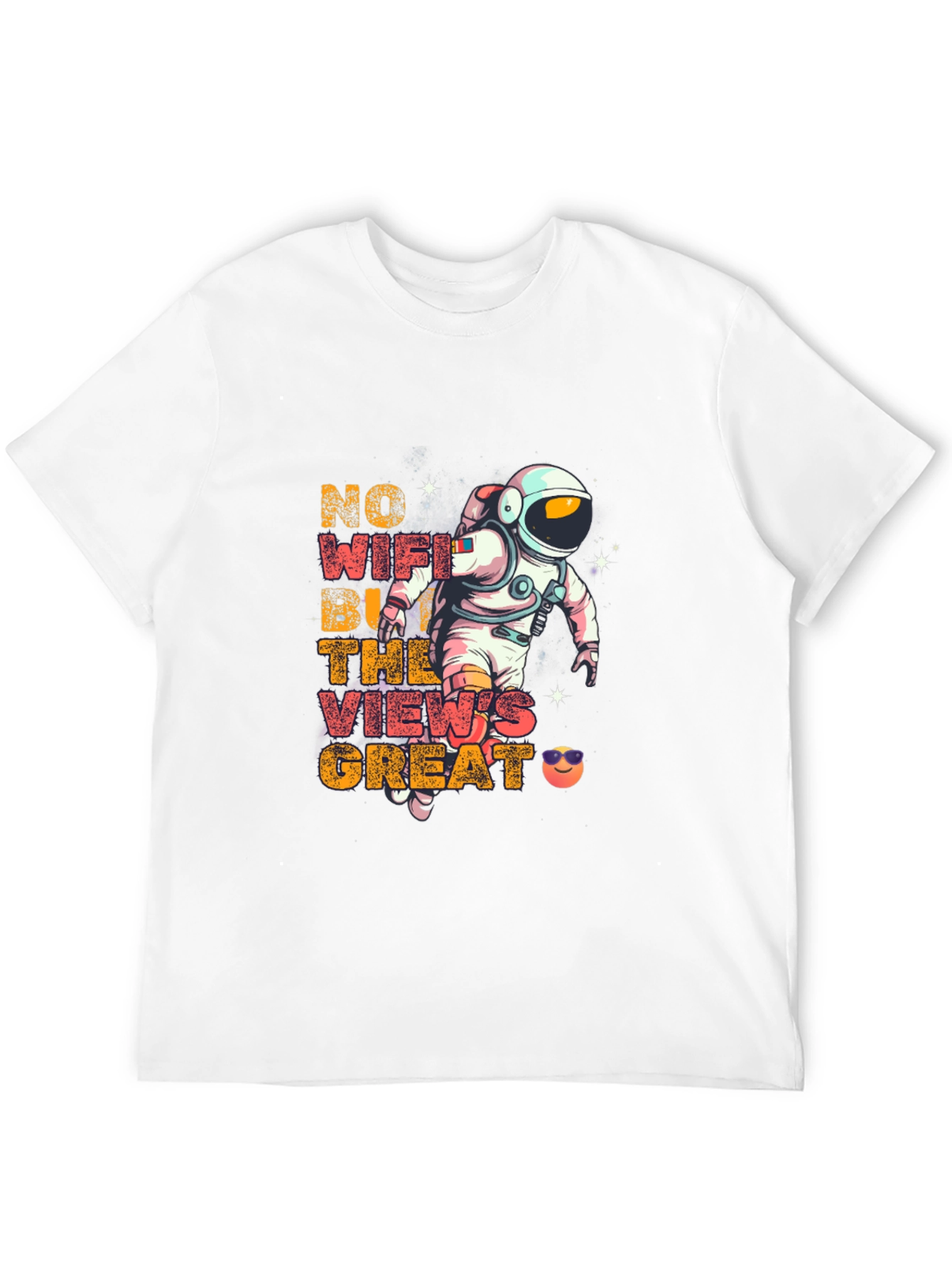 Astronaut No WiFi Graphic Tee