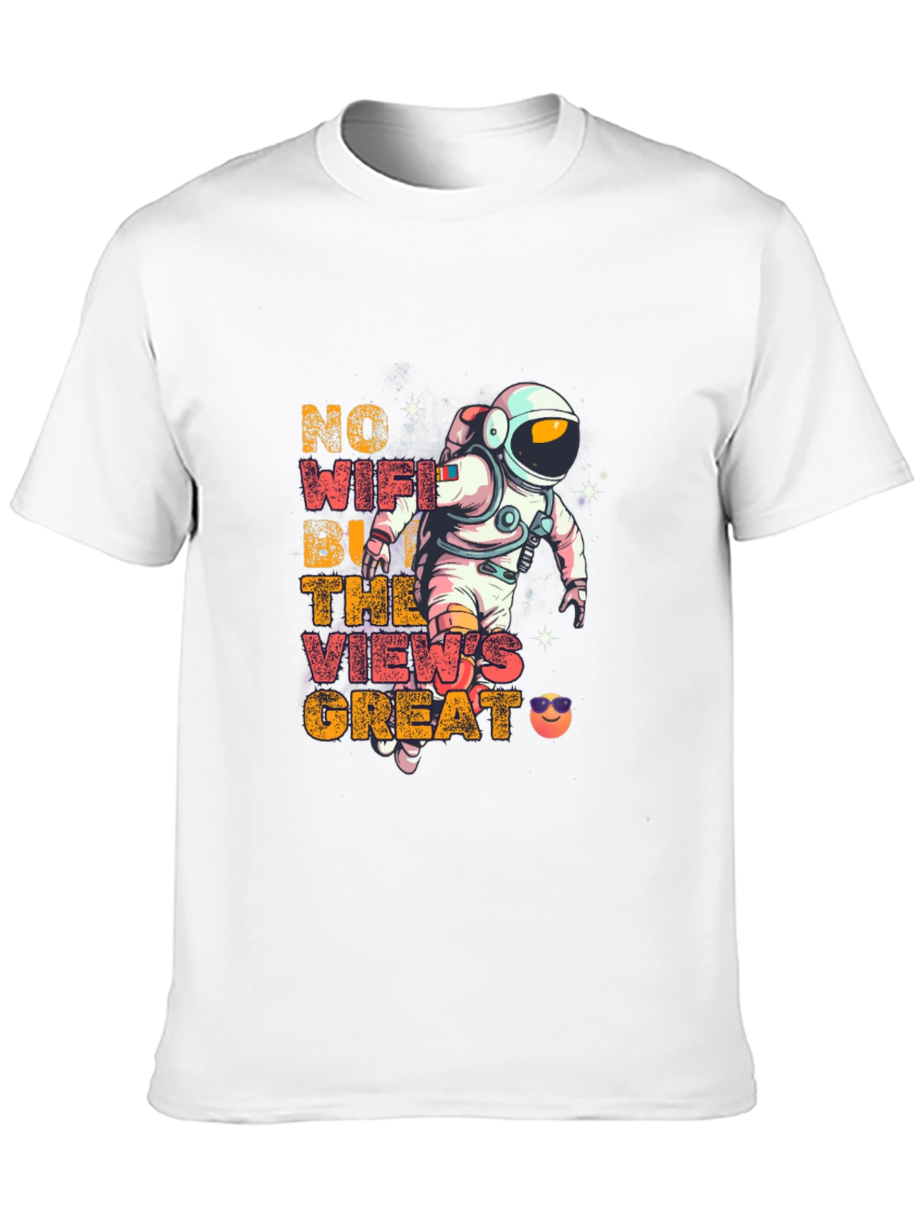 Astronaut No WiFi Graphic Tee