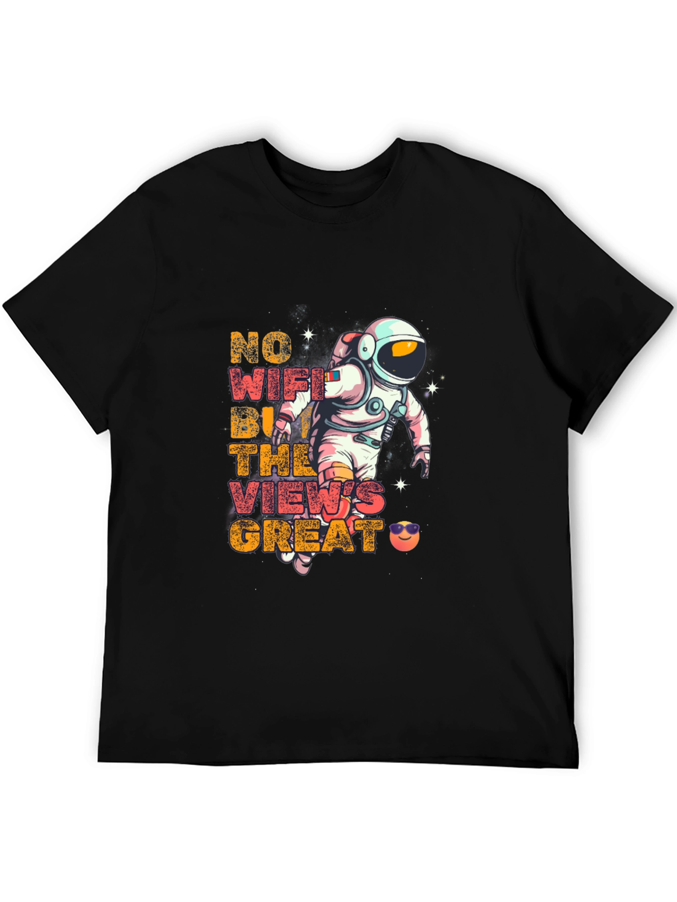 Astronaut No WiFi Graphic Tee