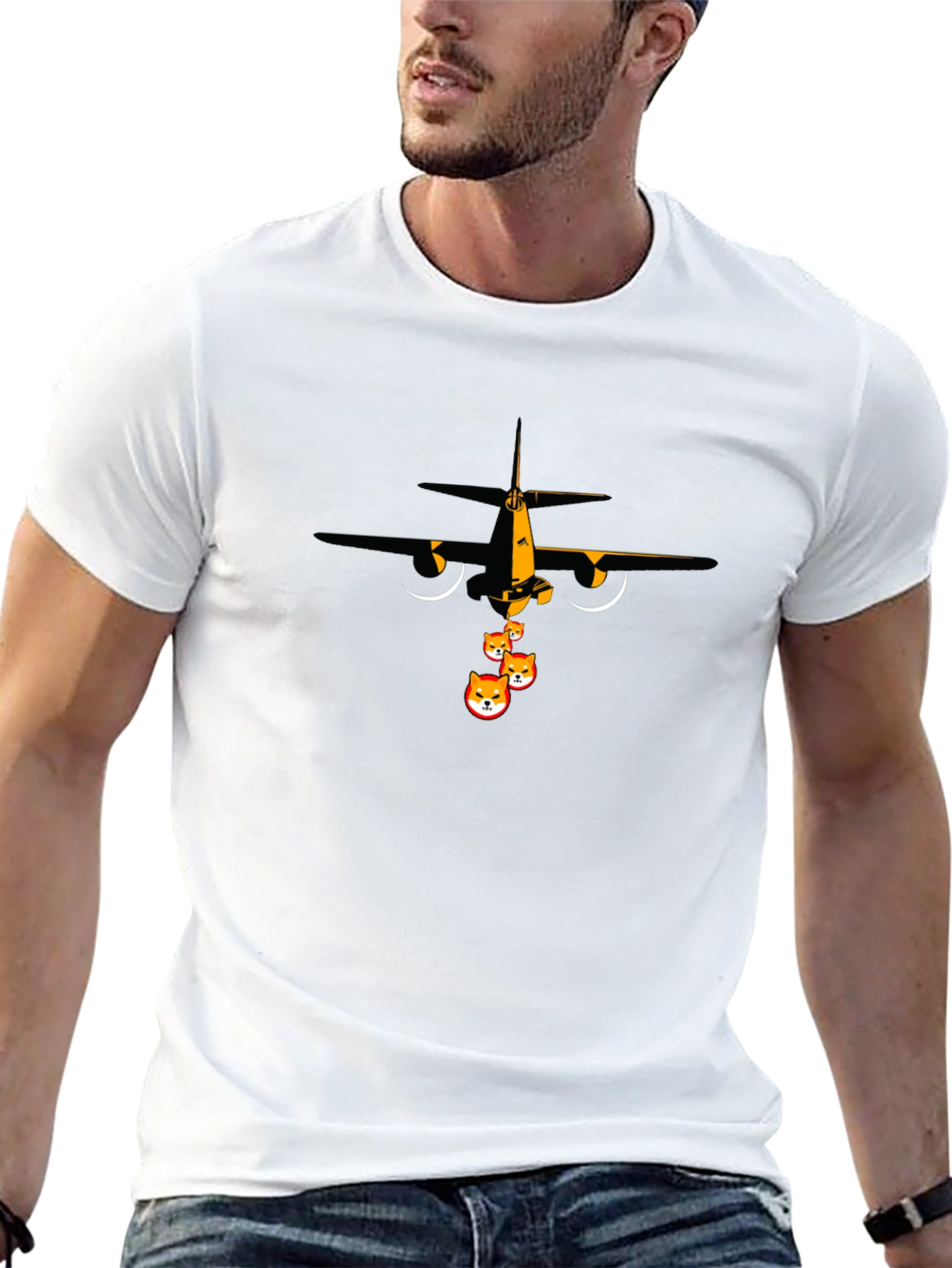Dogecoin Bomber T-Shirt