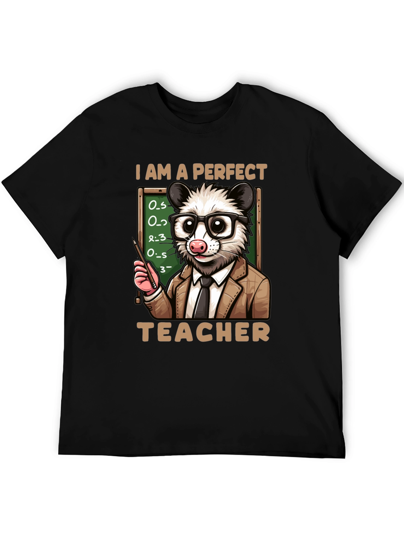 Perfect Teacher Opossum T-Shirt