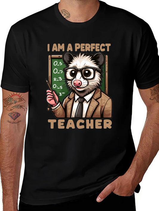 Perfect Teacher Opossum T-Shirt