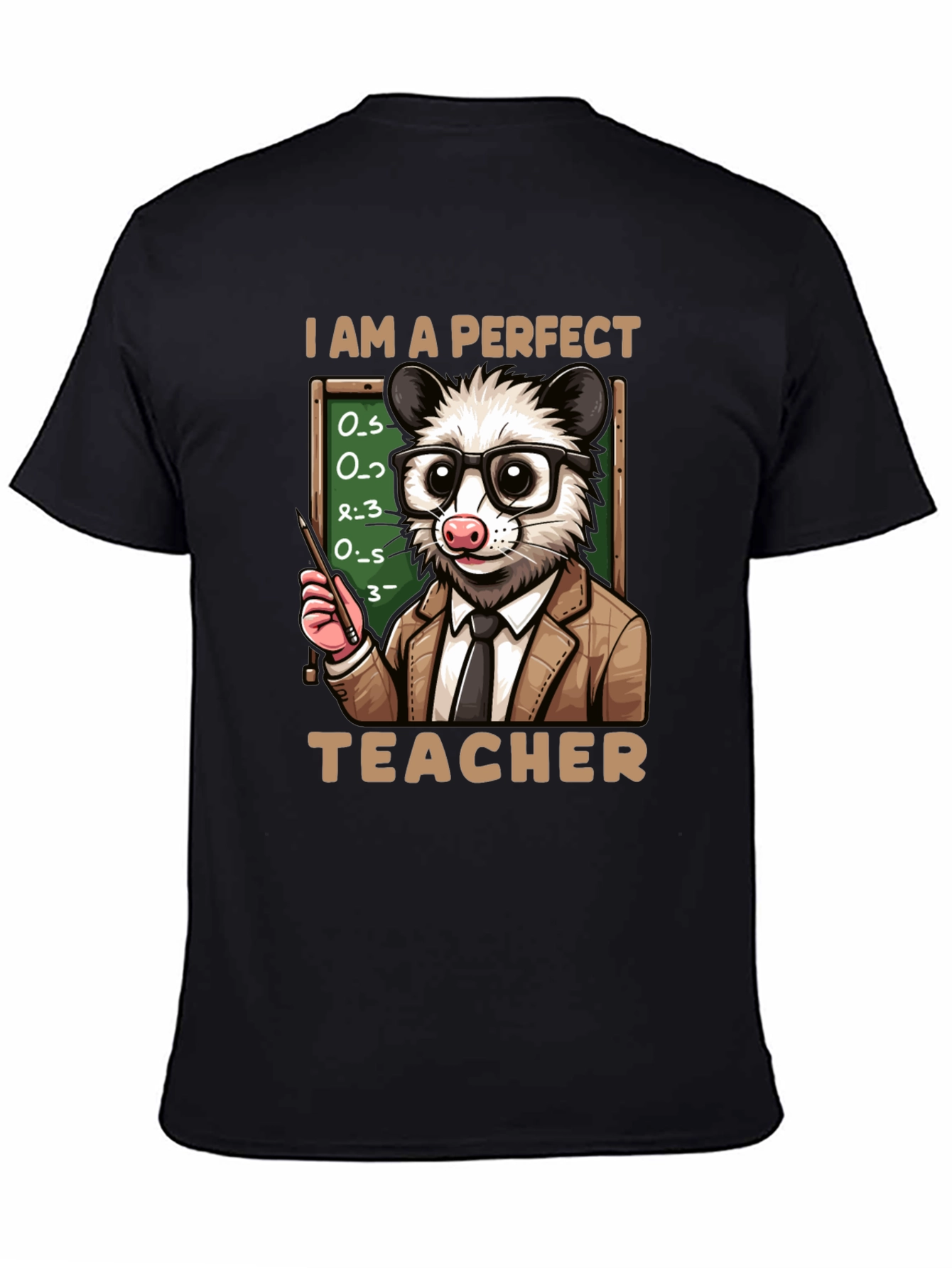 Perfect Teacher Opossum T-Shirt