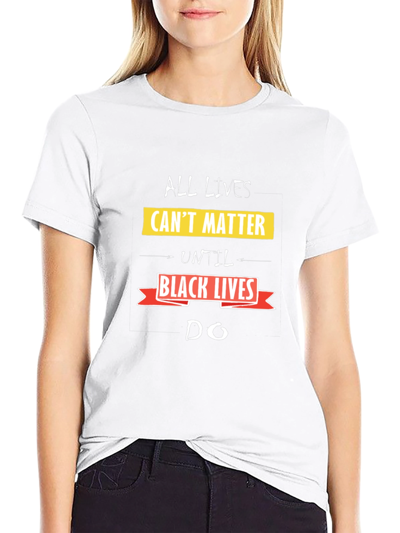 All Lives Cant Matter T-Shirt - Black