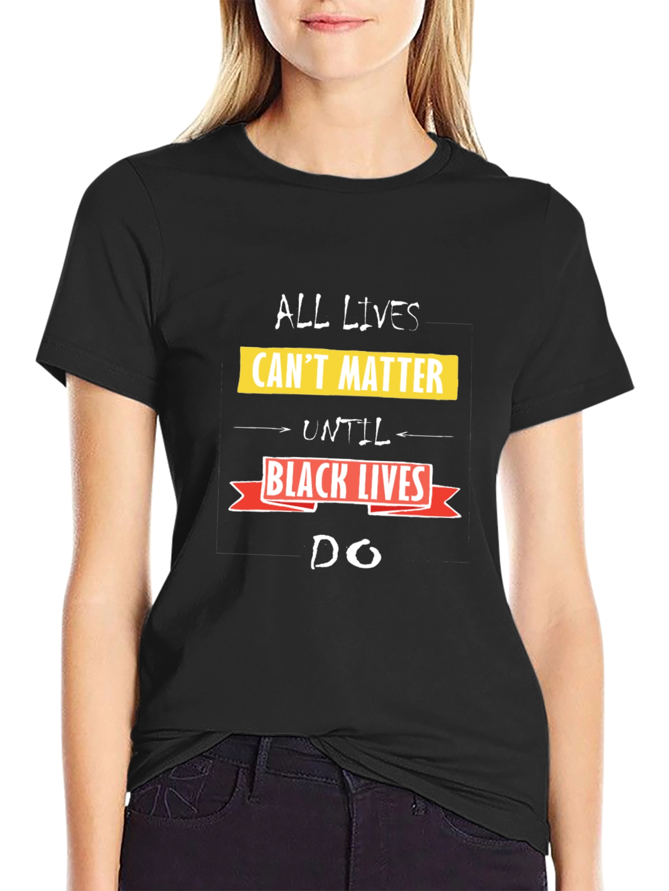 All Lives Cant Matter T-Shirt - Black