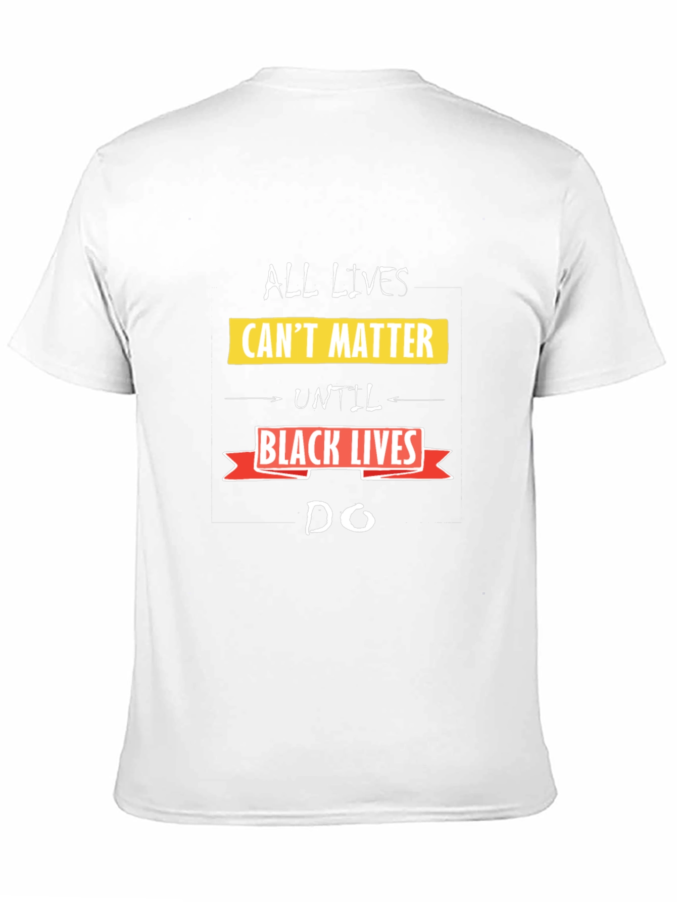 All Lives Cant Matter T-Shirt - Black