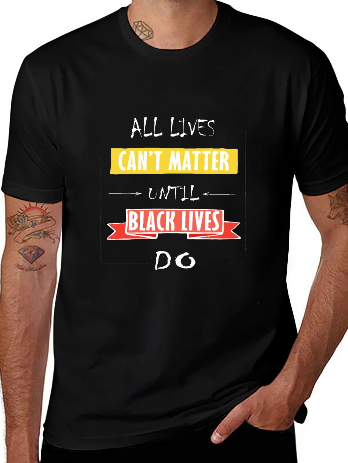 All Lives Cant Matter T-Shirt - Black
