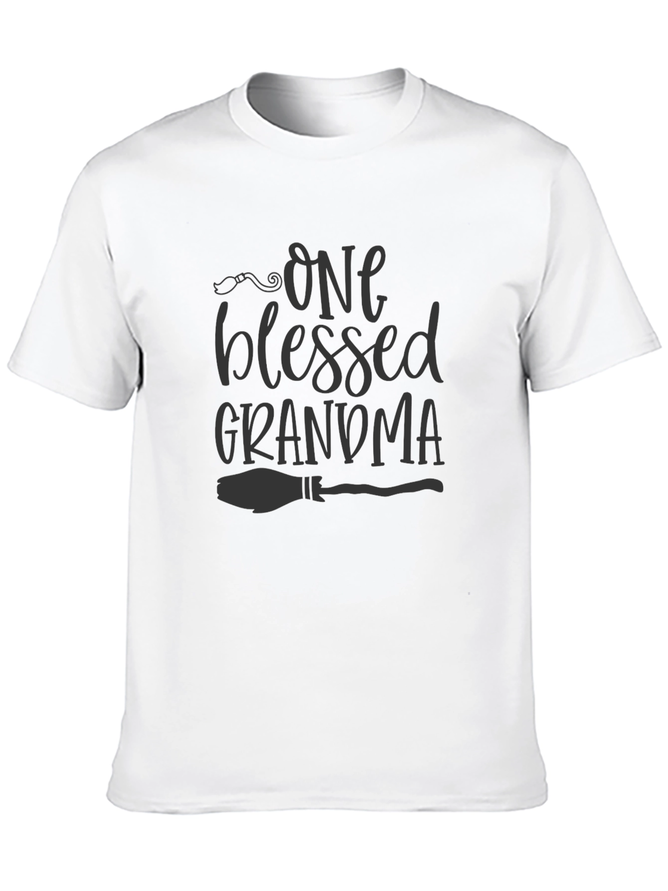 One Blessed Grandma T-Shirt - Cute Witchy Design