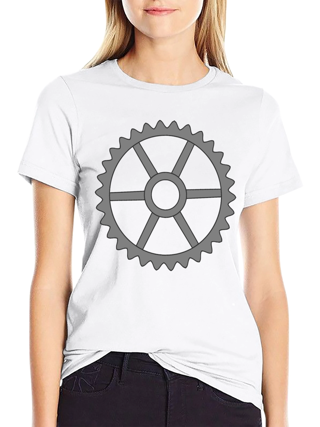 Gear Graphic Tee - Steampunk Style T-Shirt