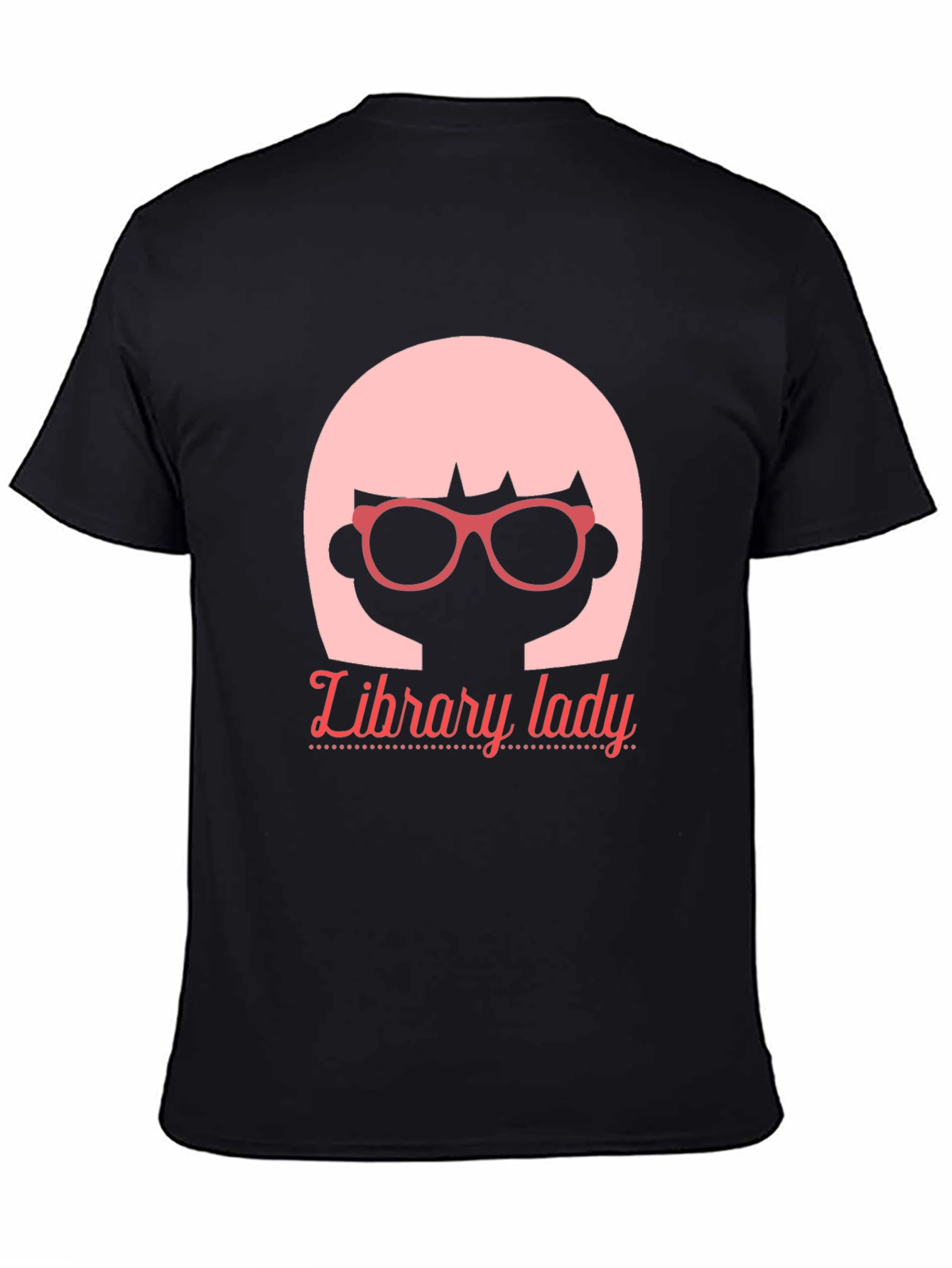 Library Lady Graphic T-Shirt - Unique Design