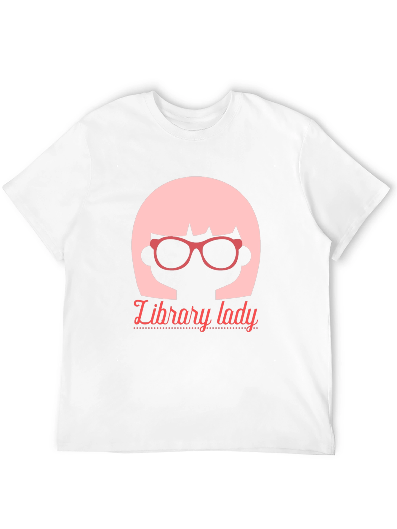 Library Lady Graphic T-Shirt - Unique Design