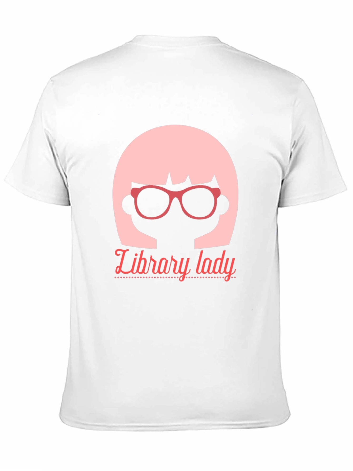 Library Lady Graphic T-Shirt - Unique Design
