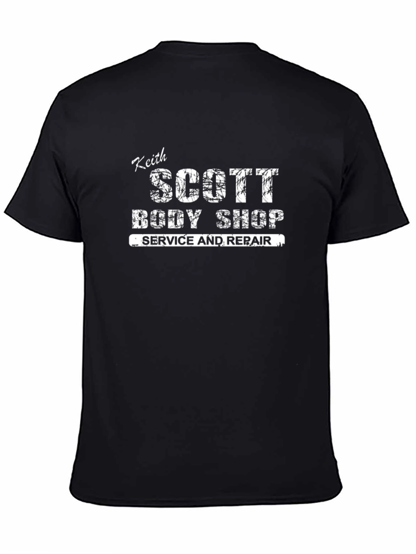 Keith Scott Body Shop Black T-Shirt