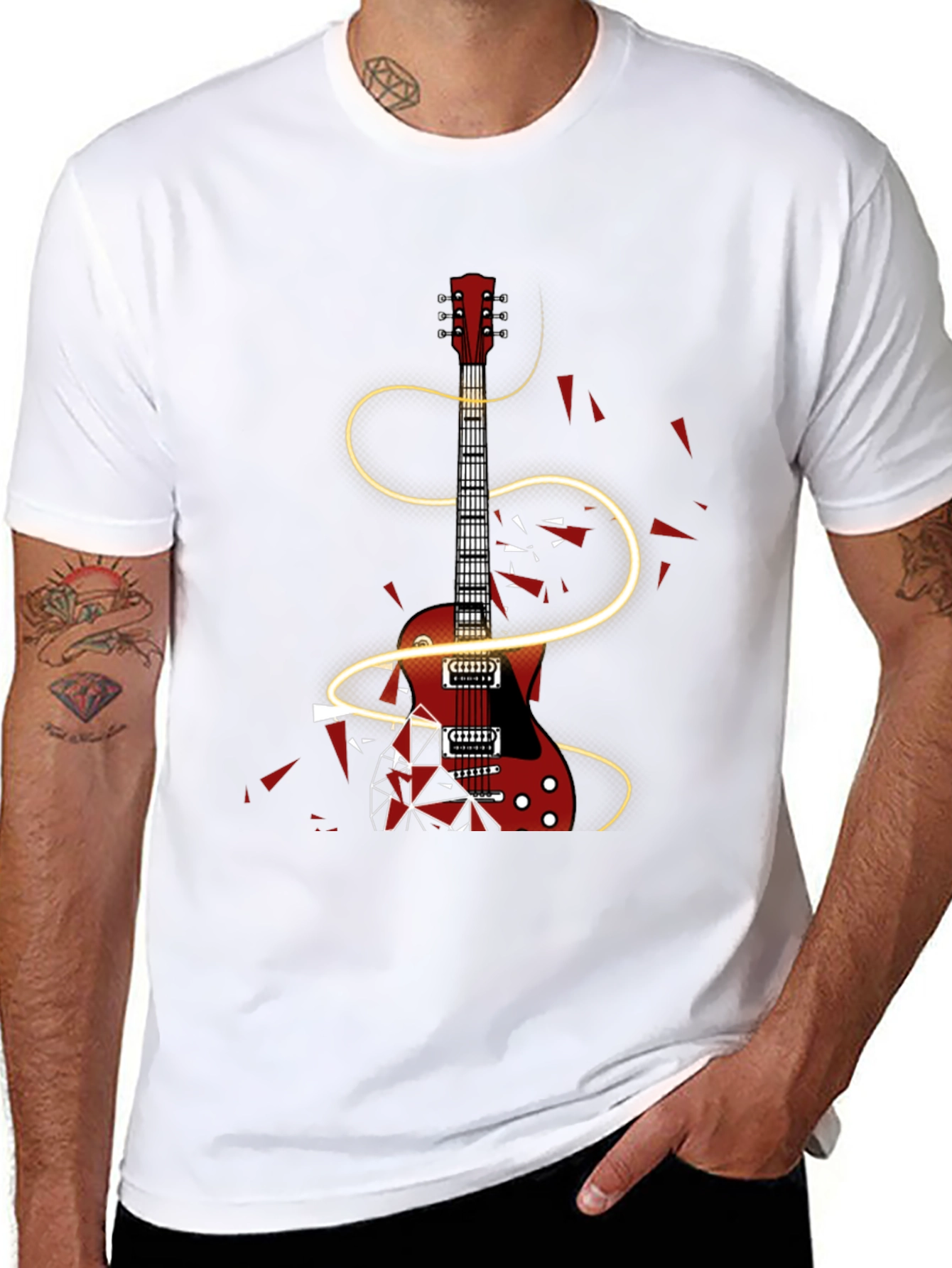 Electric Guitar Graphic Tee