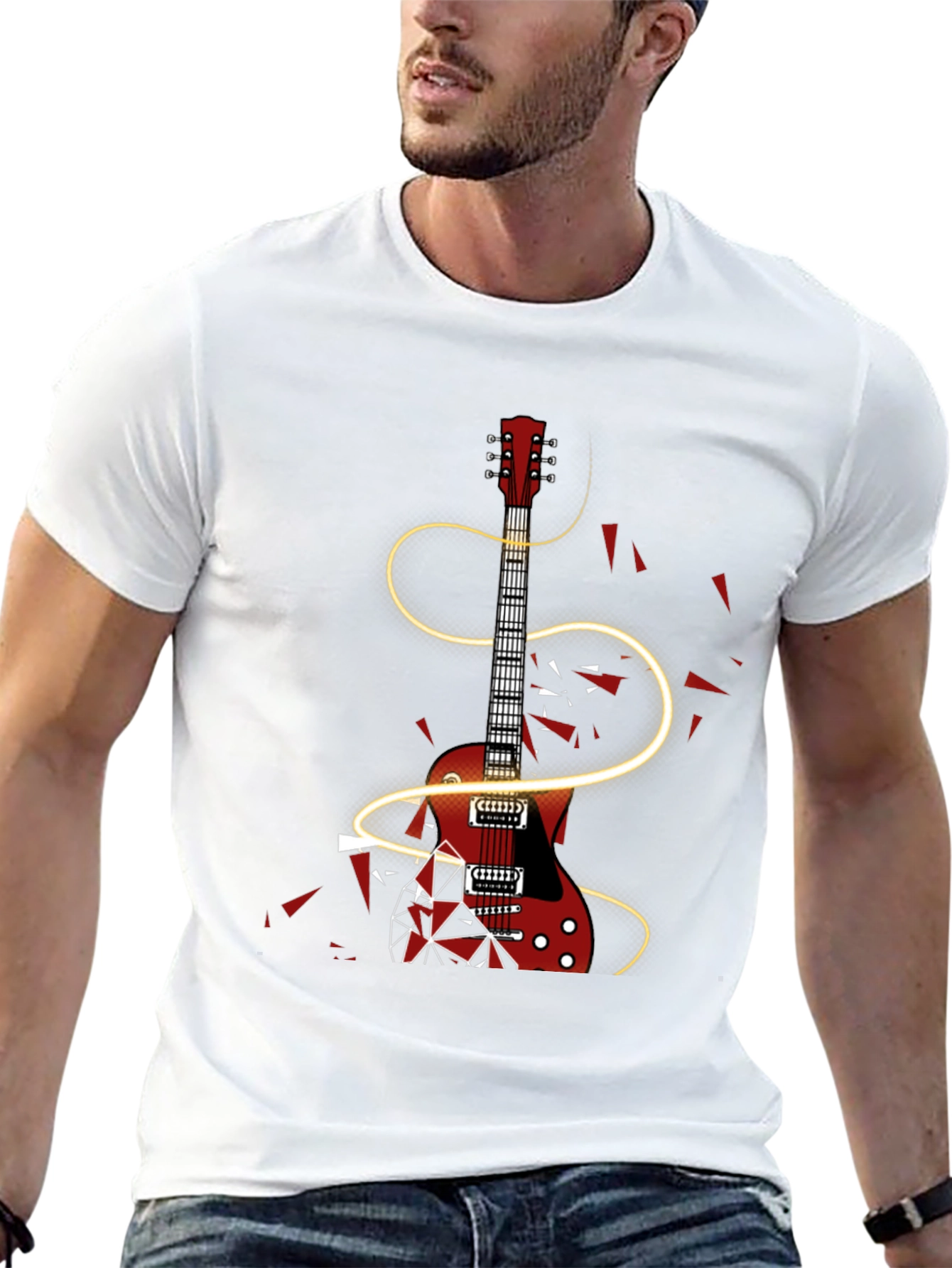 Electric Guitar Graphic Tee