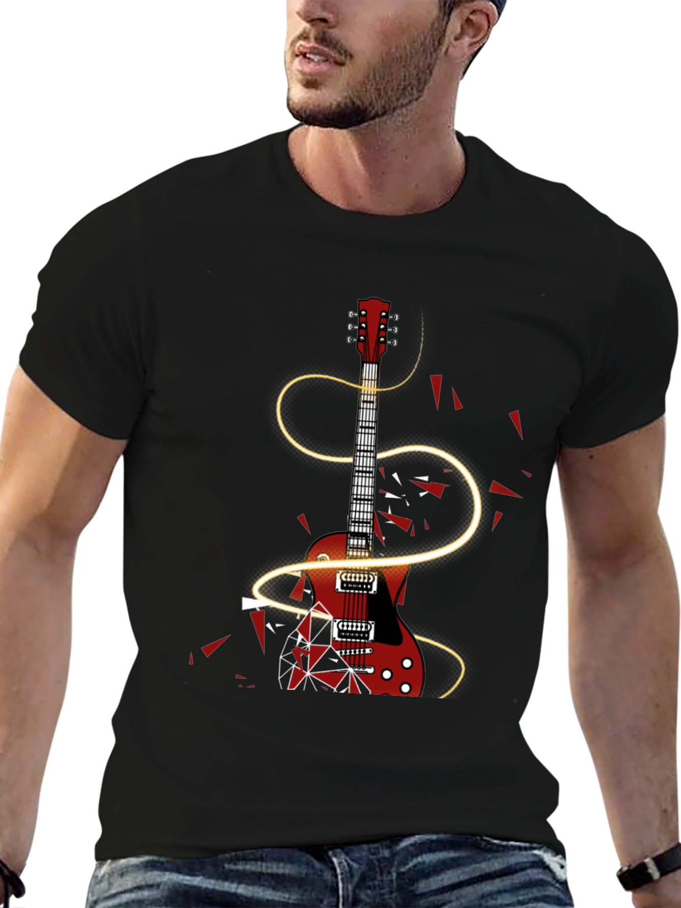 Electric Guitar Graphic Tee
