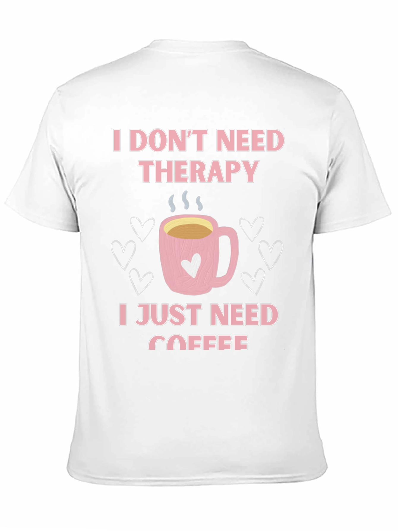 Therapy Coffee Graphic T-Shirt
