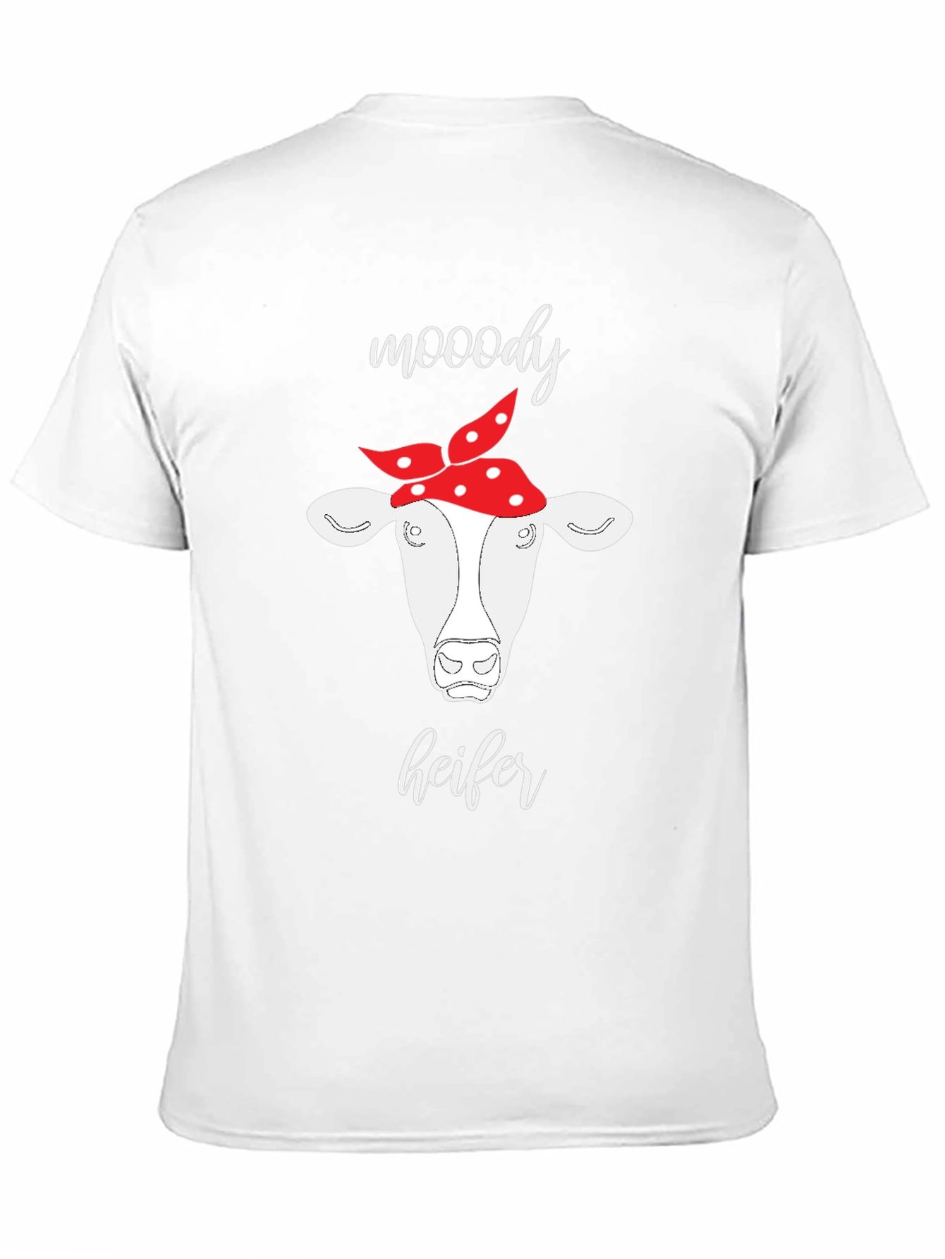Moody Heifer Graphic T-Shirt