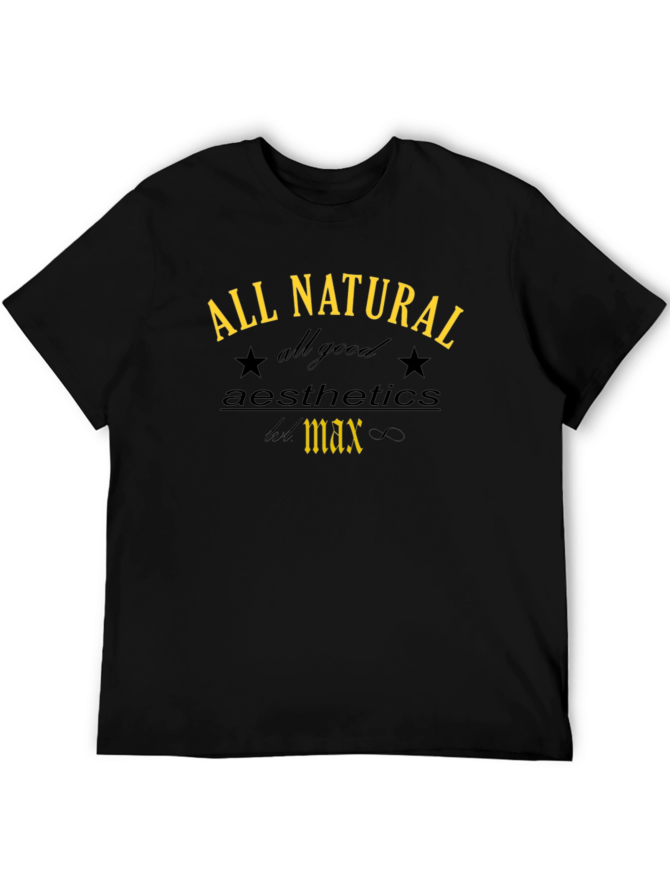 All Natural Aesthetics T-Shirt - Trendy Graphic Tee