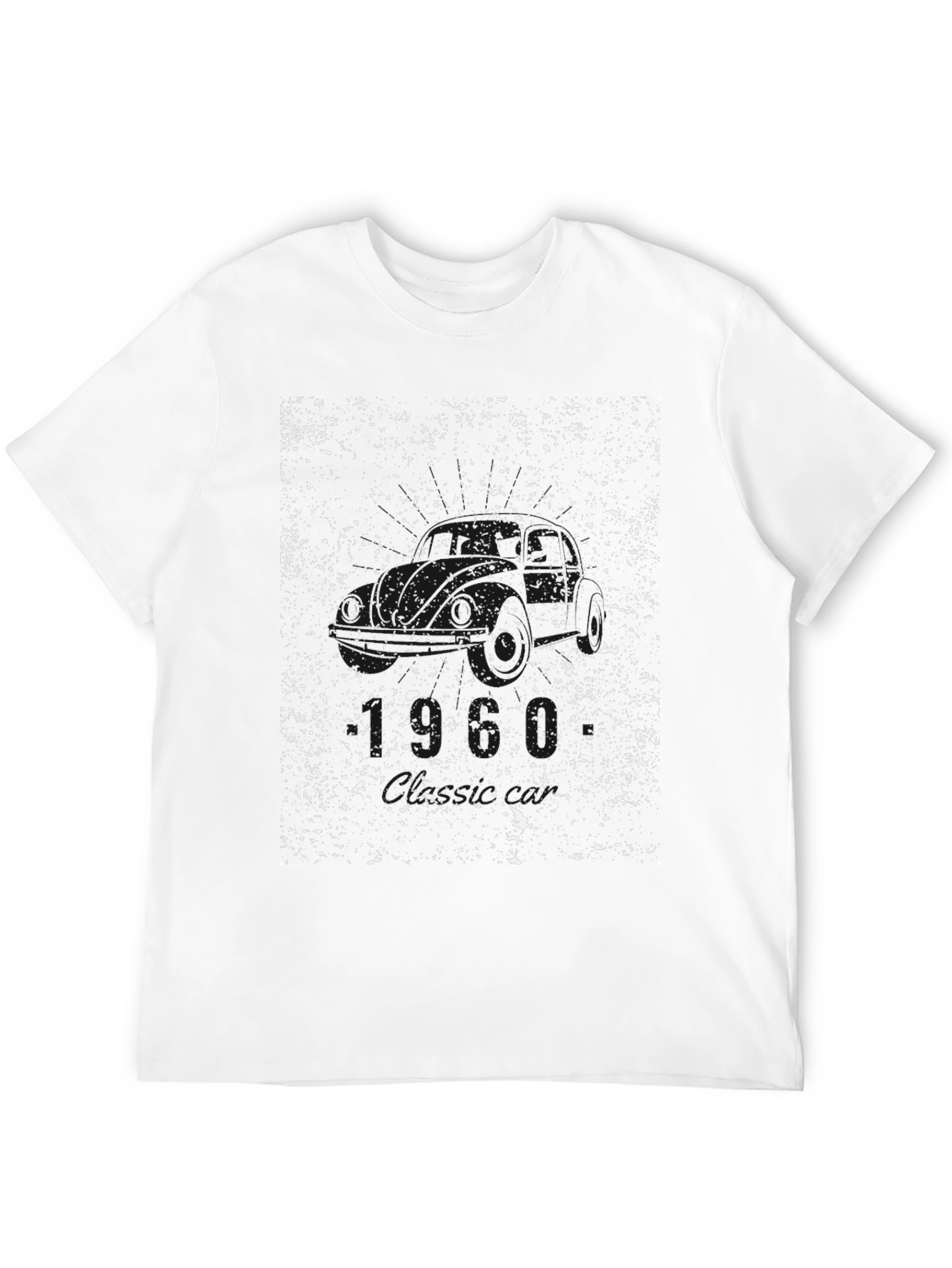 Grunge Style Black Graphic T-Shirt