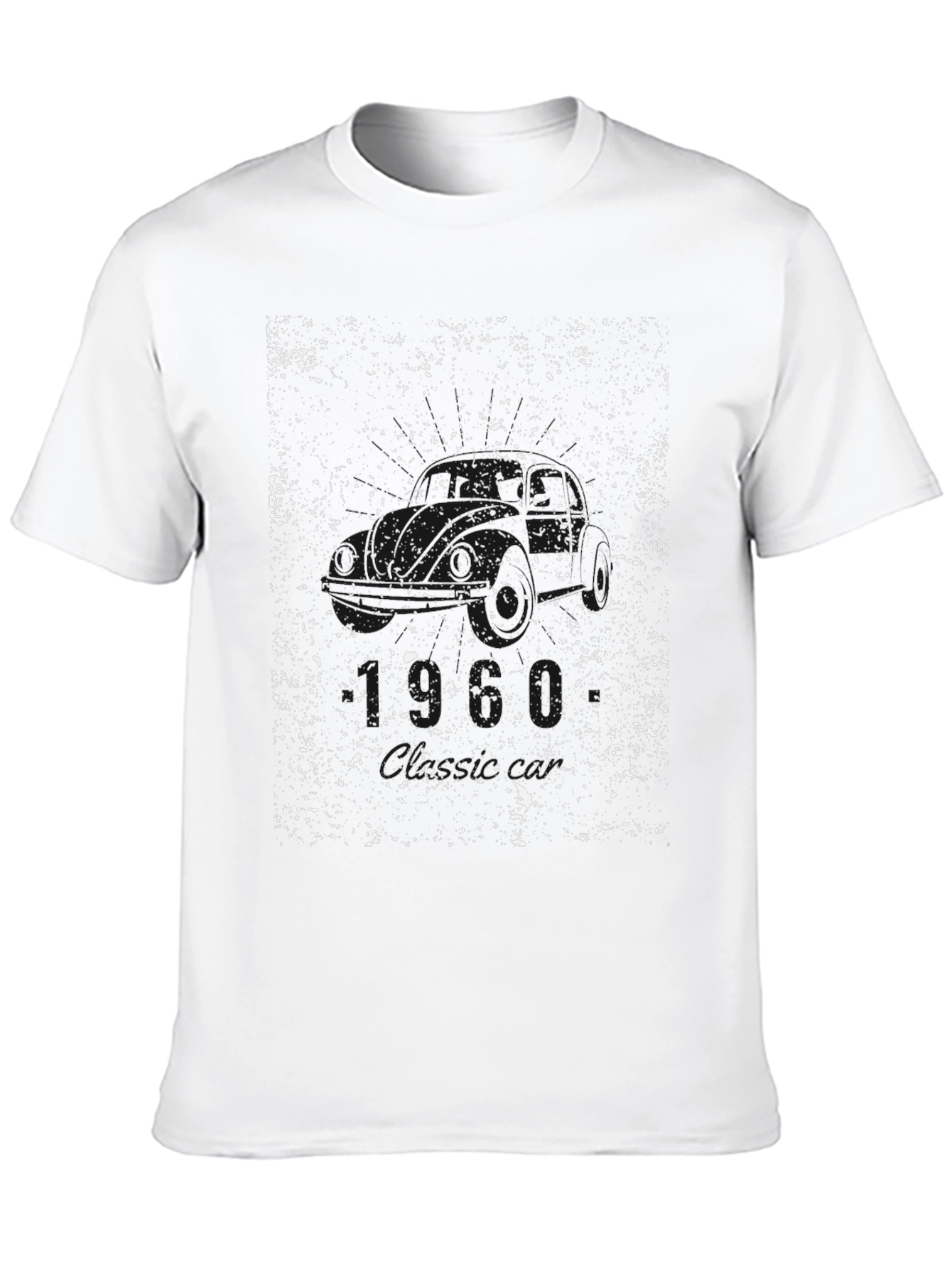 Grunge Style Black Graphic T-Shirt