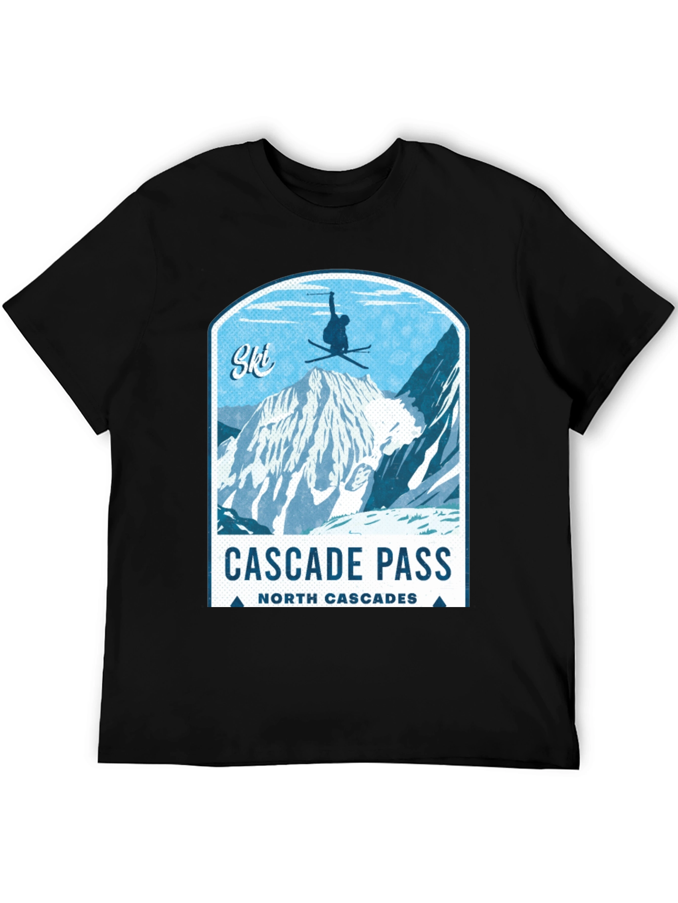 Cascade Pass Ski Graphic T-Shirt