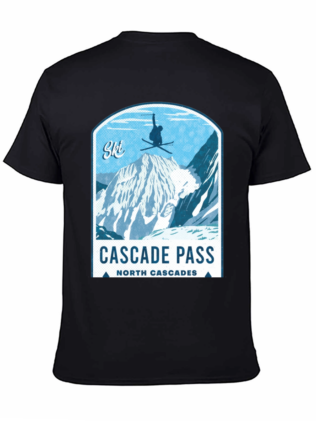 Cascade Pass Ski Graphic T-Shirt