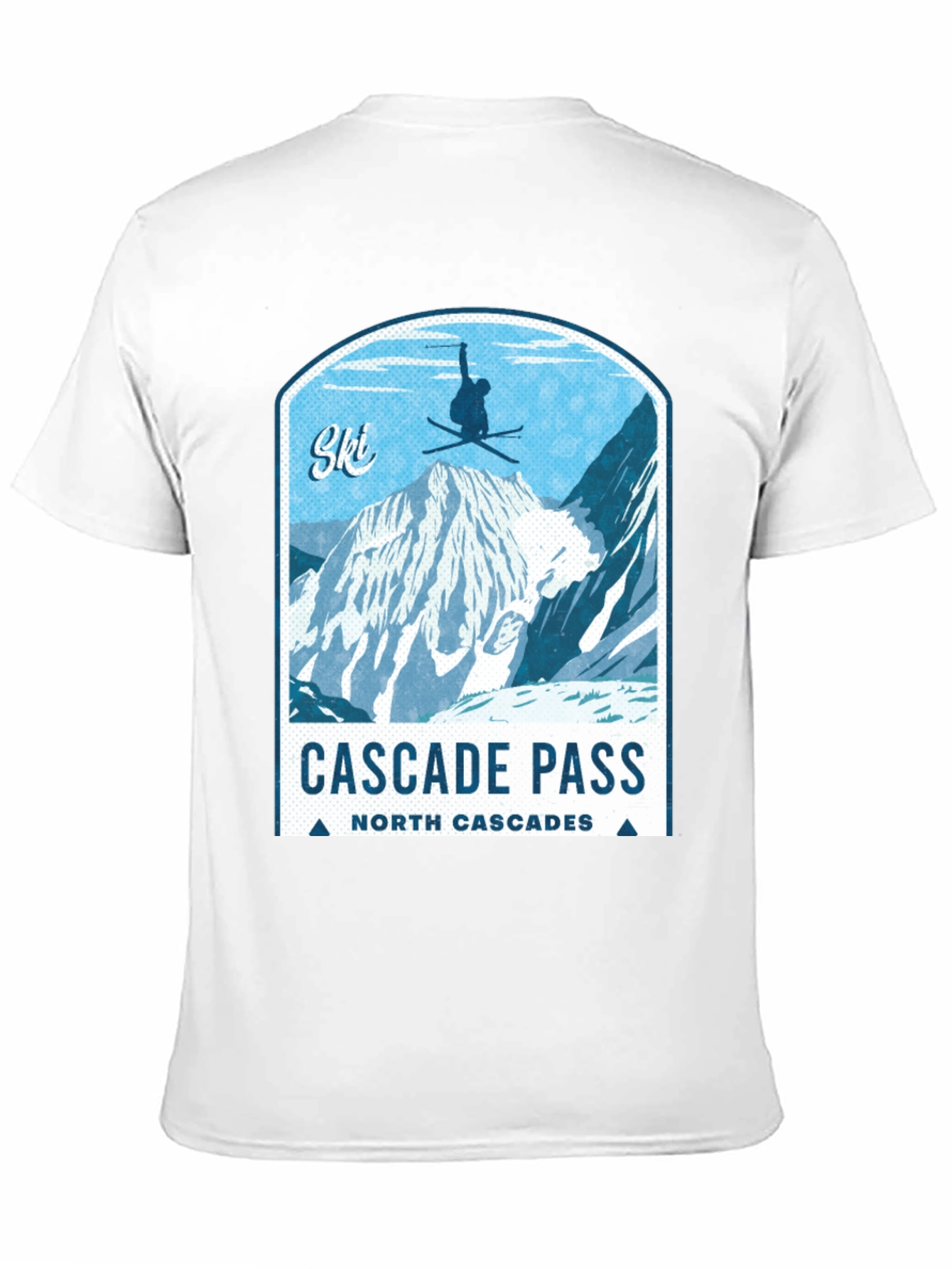 Cascade Pass Ski Graphic T-Shirt