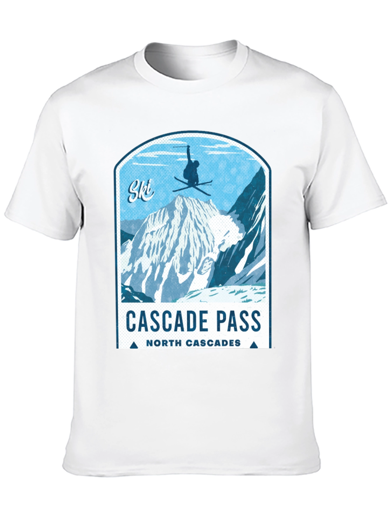 Cascade Pass Ski Graphic T-Shirt