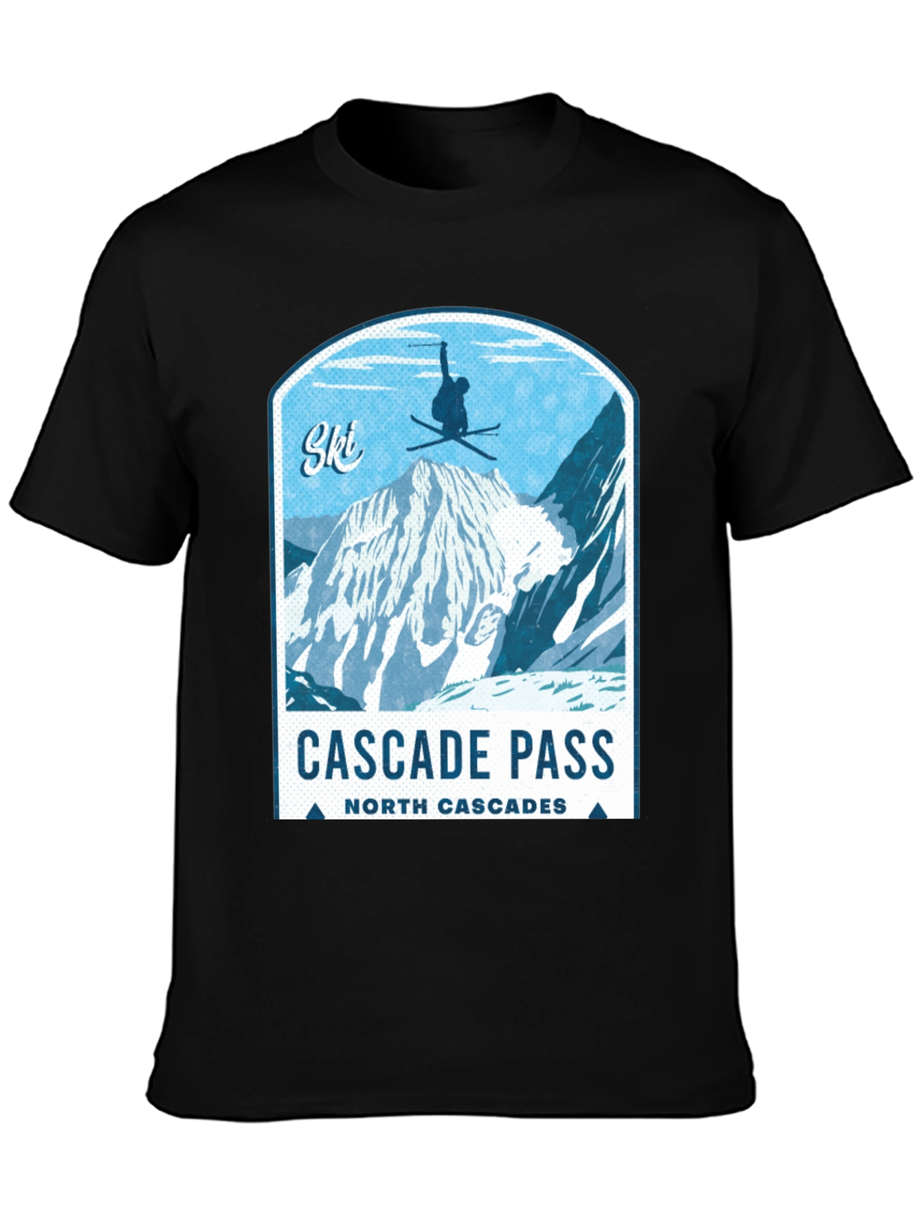 Cascade Pass Ski Graphic T-Shirt
