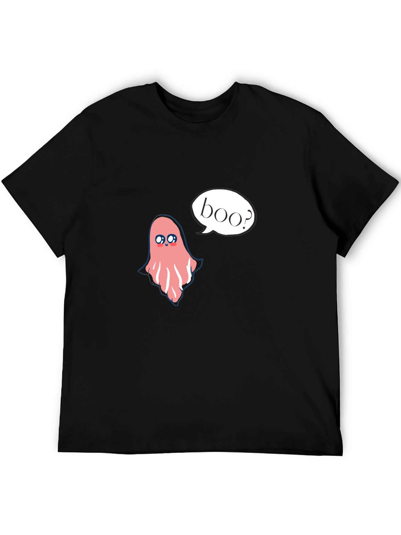 Boo Ghost T-Shirt - Cute Halloween Tee