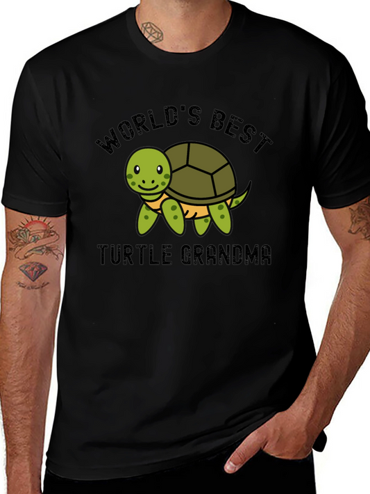 Worlds Best Turtle Grandma T-Shirt