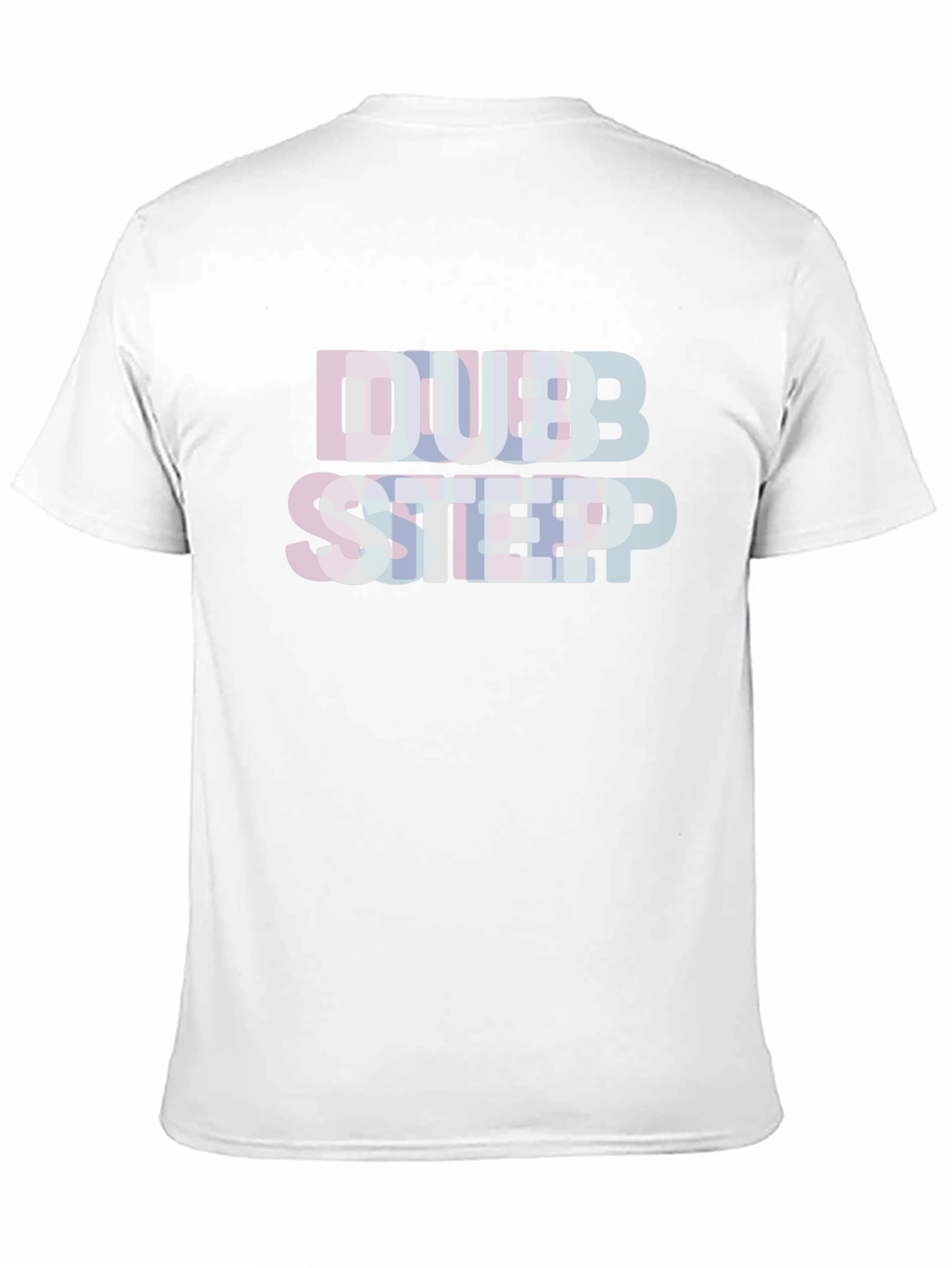 Dubstep Glitch Effect Black T-Shirt