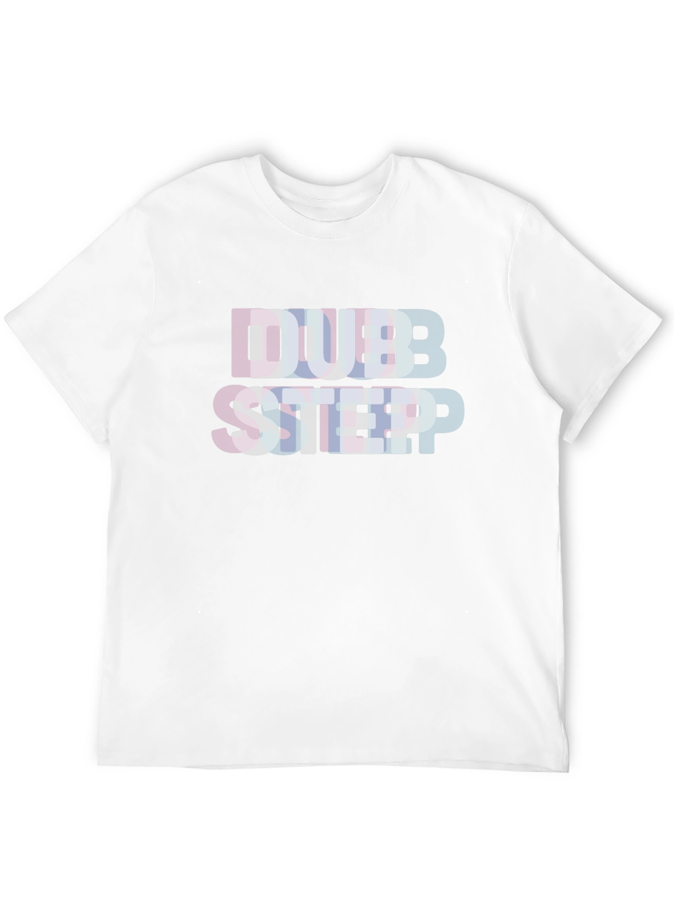 Dubstep Glitch Effect Black T-Shirt