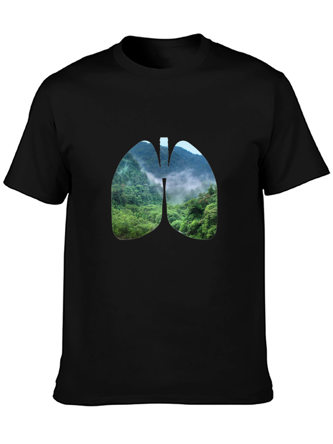 Nature Lungs Graphic Tee - Breathe Easy