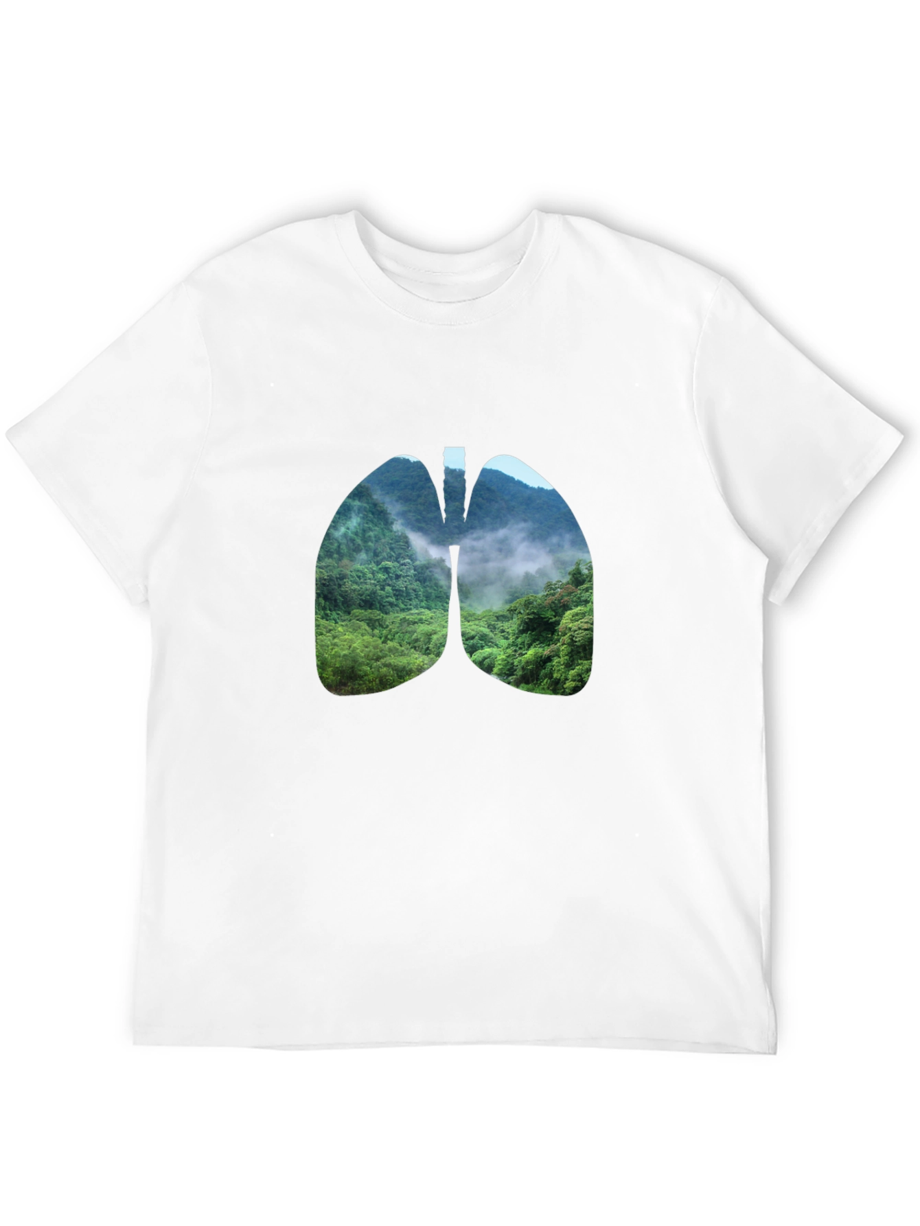 Nature Lungs Graphic Tee - Breathe Easy