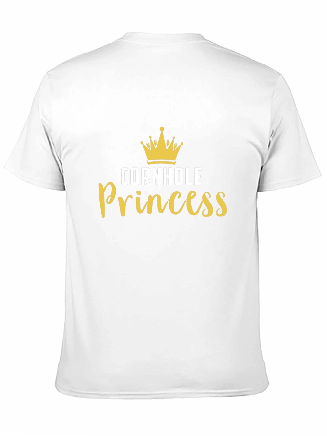 Cornhole Princess Black T-Shirt