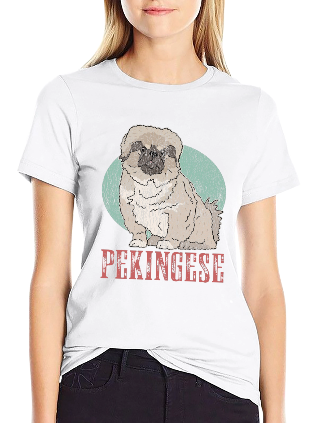 Pekingese Dog Graphic Tee - Cool Pet Lover Shirt