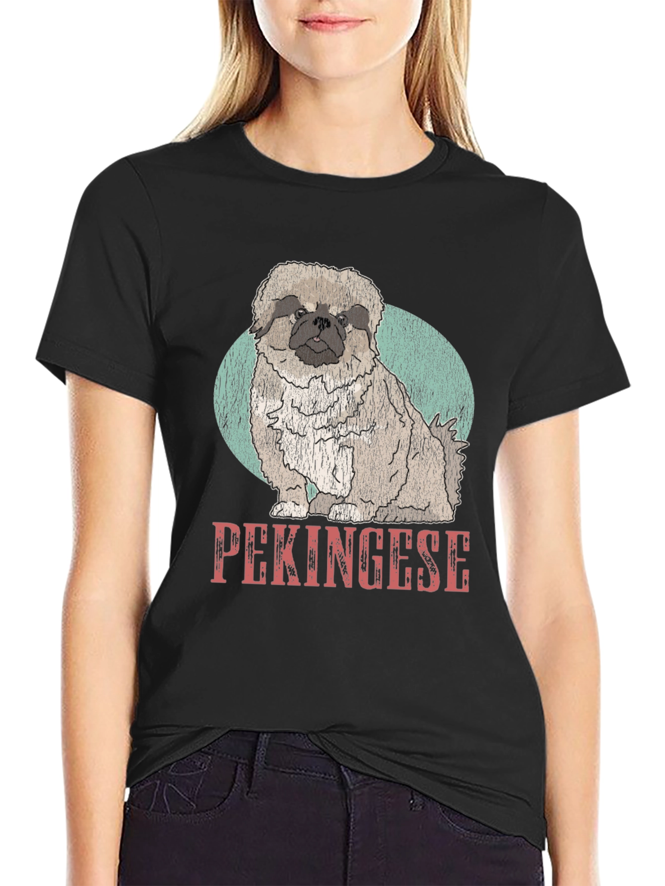 Pekingese Dog Graphic Tee - Cool Pet Lover Shirt