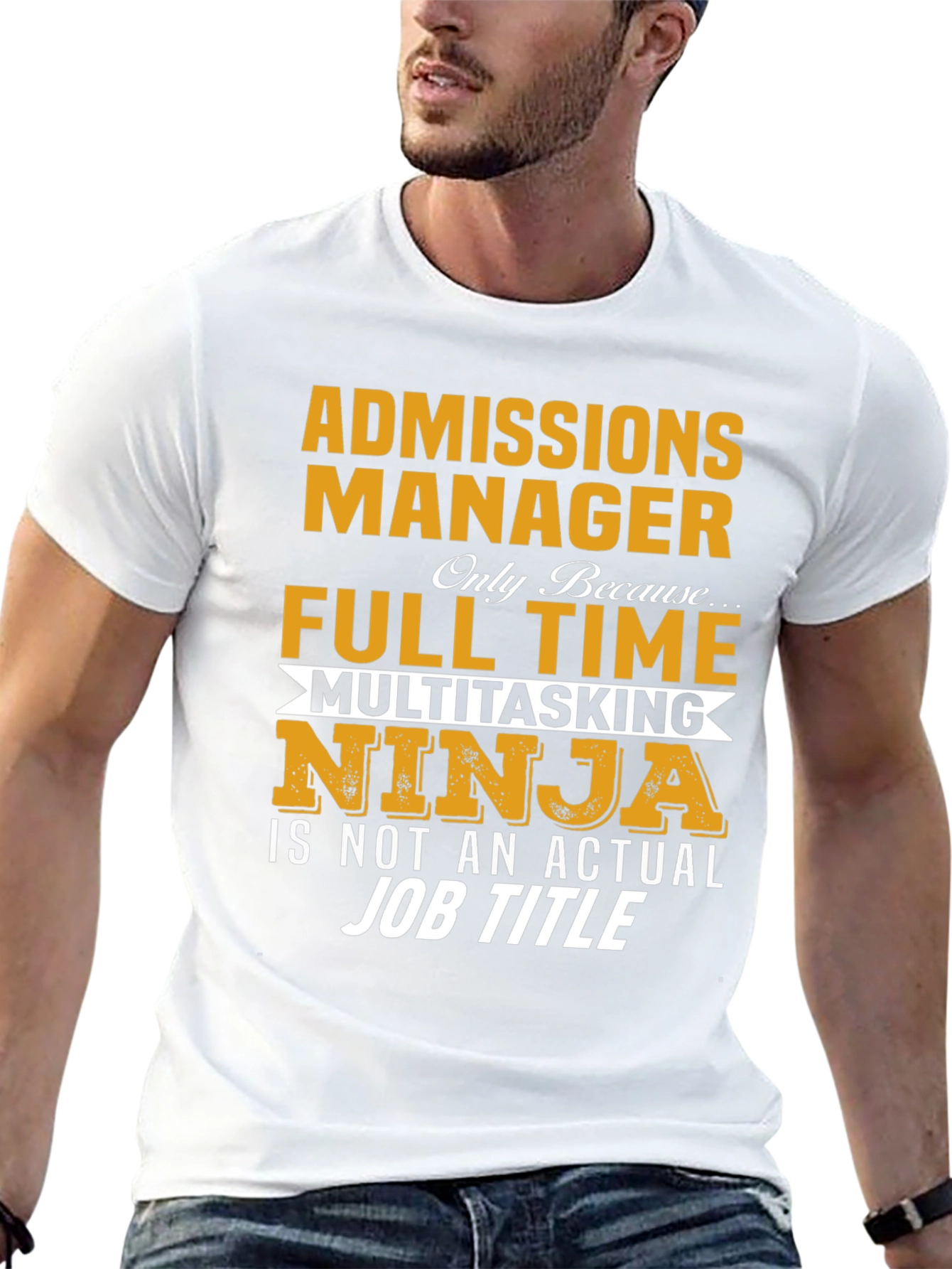 Admissions Manager Multitasking Ninja T-Shirt