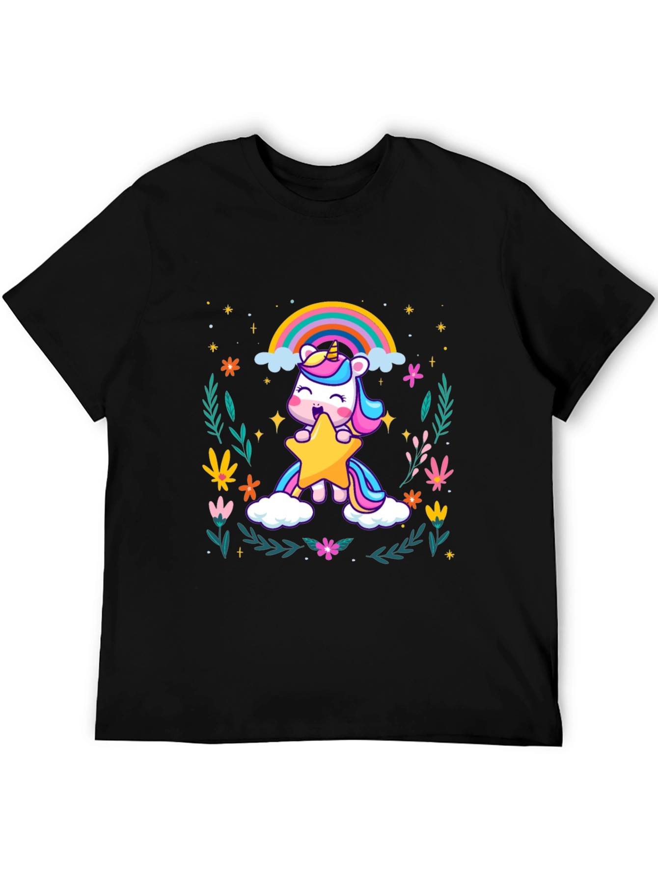 Unicorn Star Graphic Tee