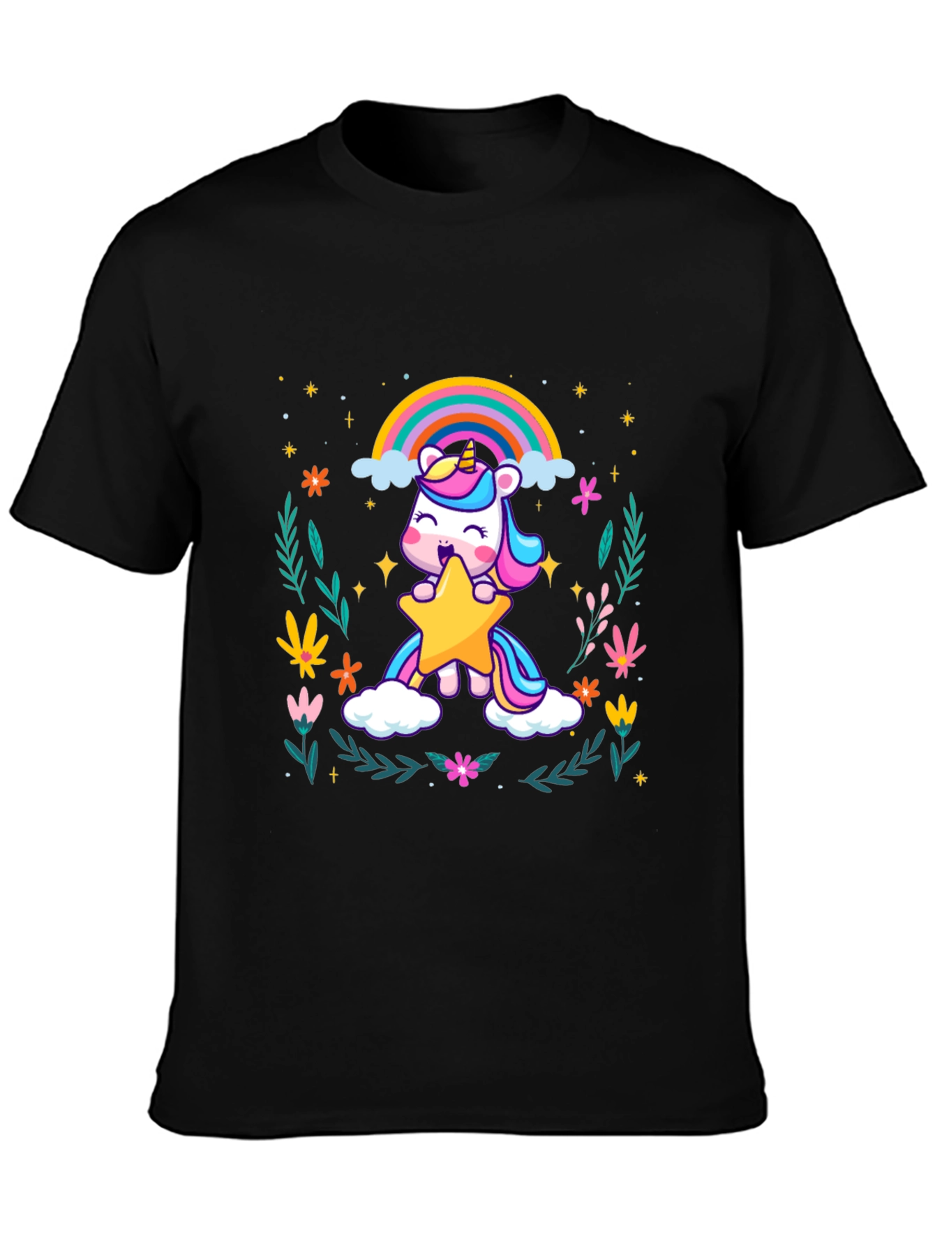 Unicorn Star Graphic Tee